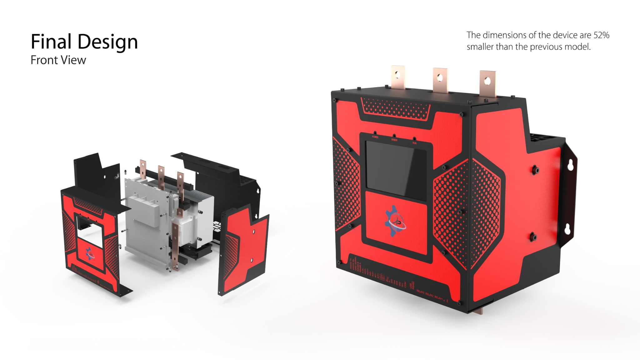 Industrial Soft Starter Redesign portfolio presentation, page 17