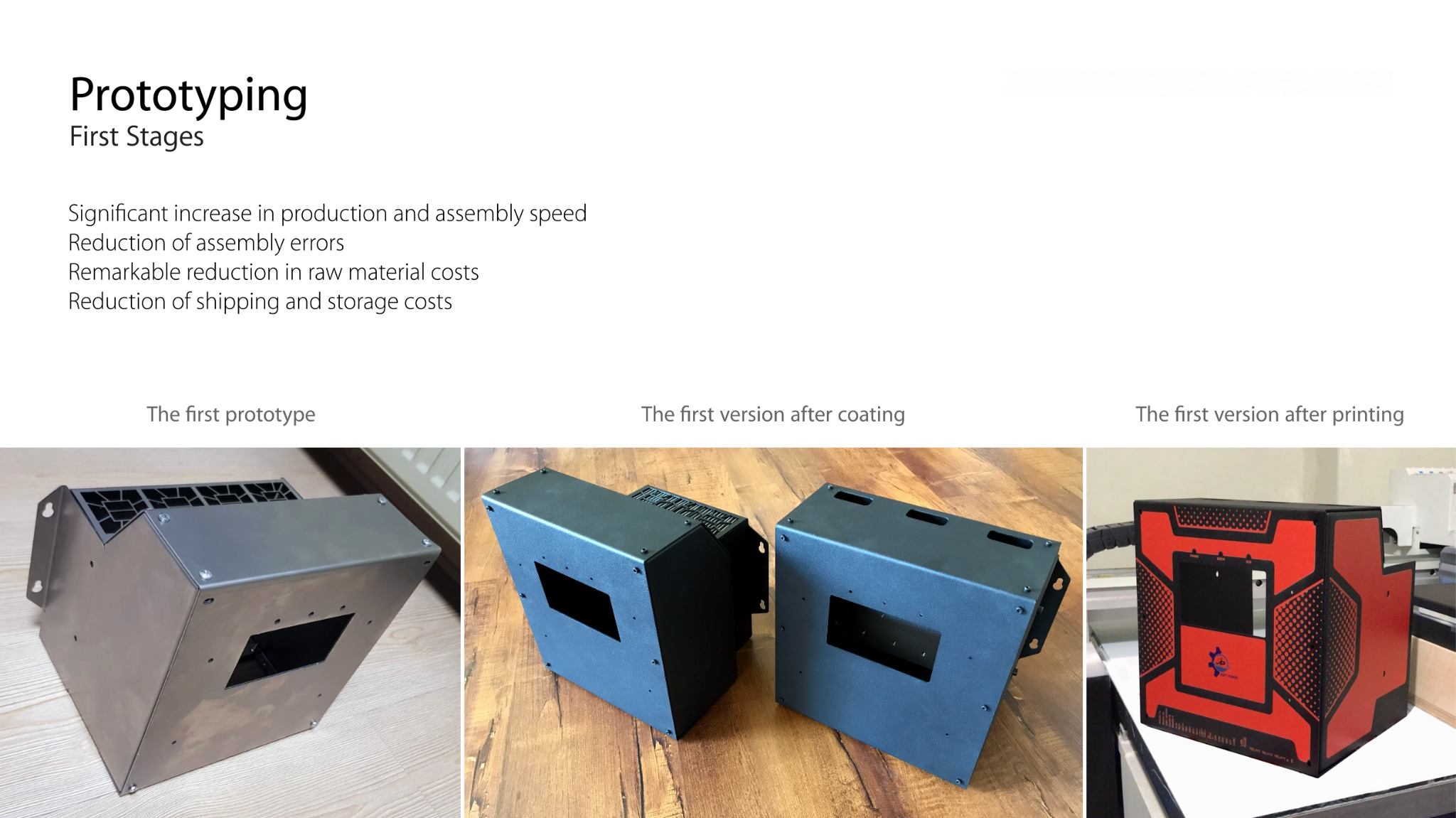 Industrial Soft Starter Redesign portfolio presentation, page 18